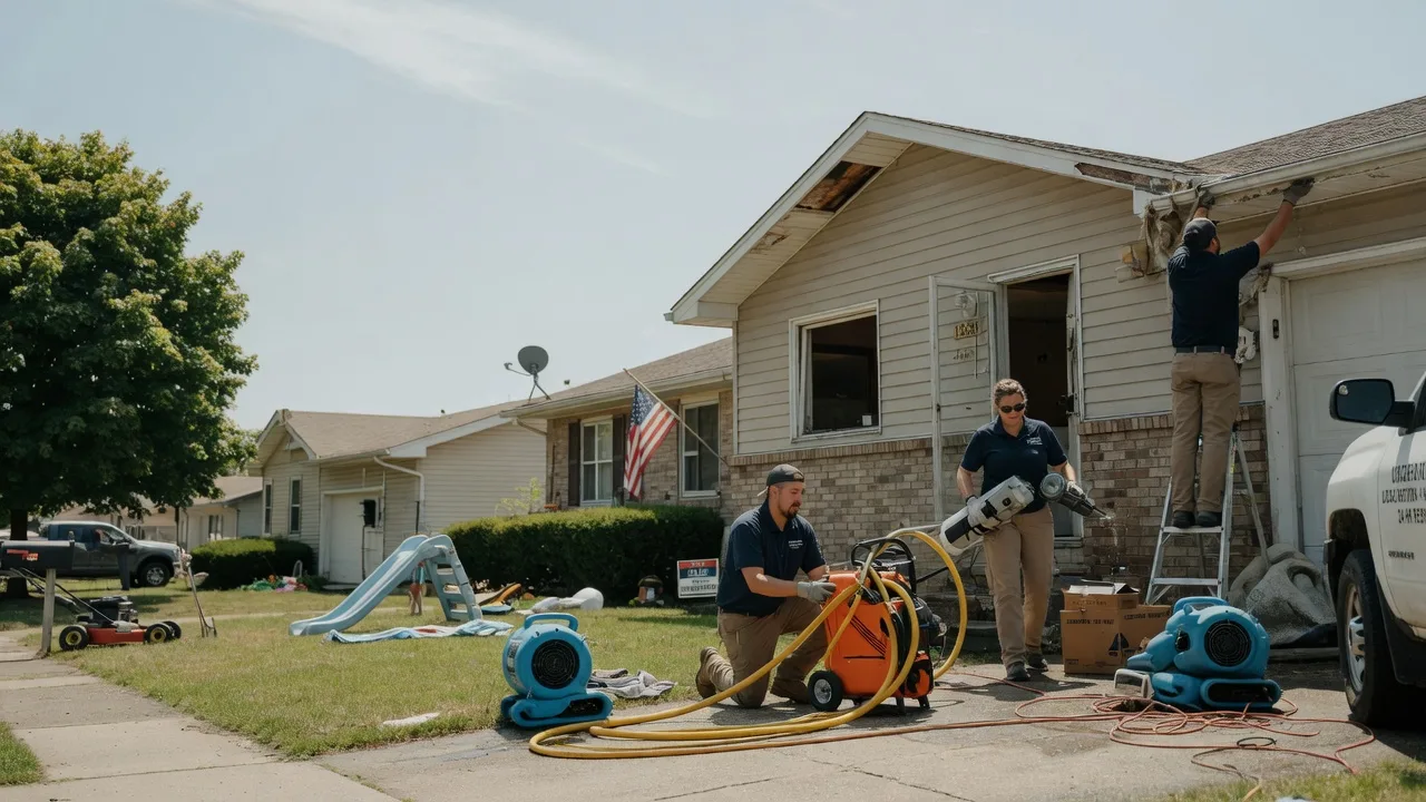 Water Damage Restoration in Mendota, IL near me